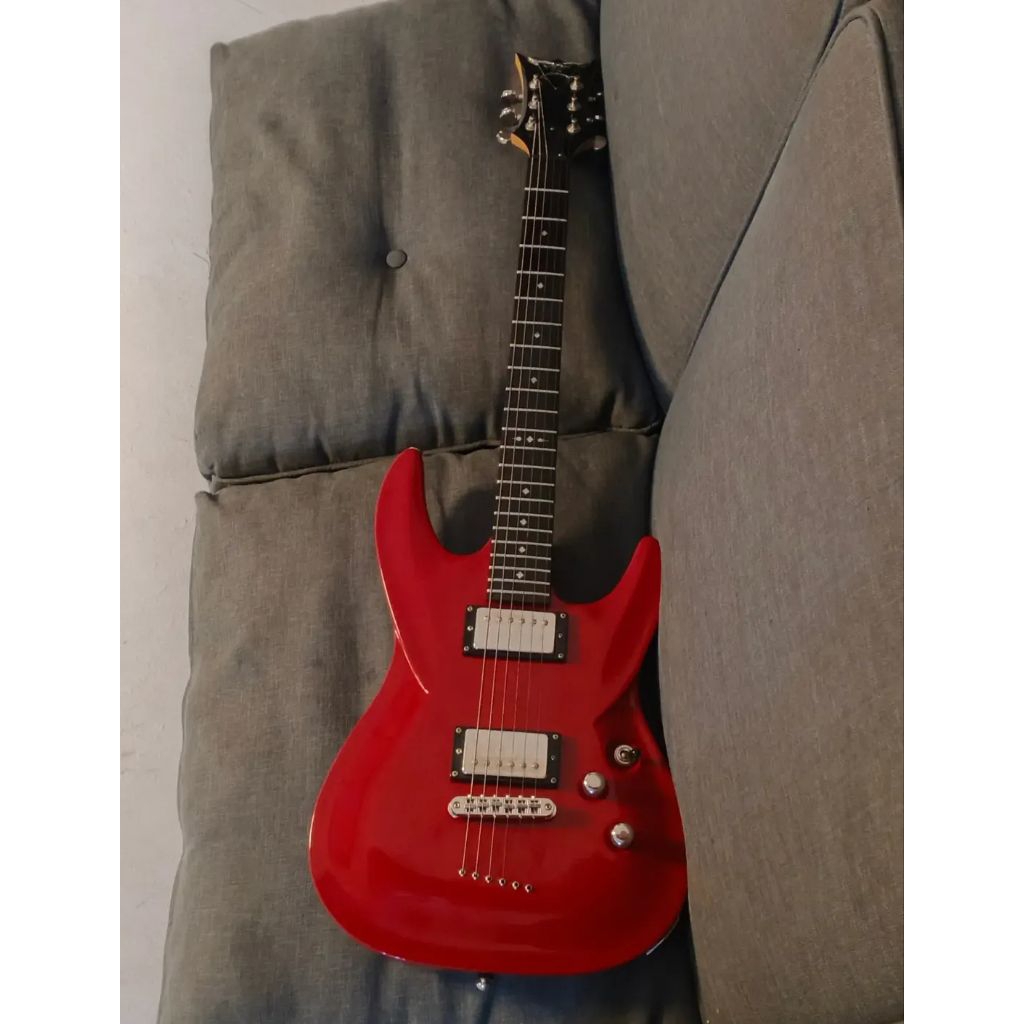 Dean dbz Barchetta red elektrik gitar original