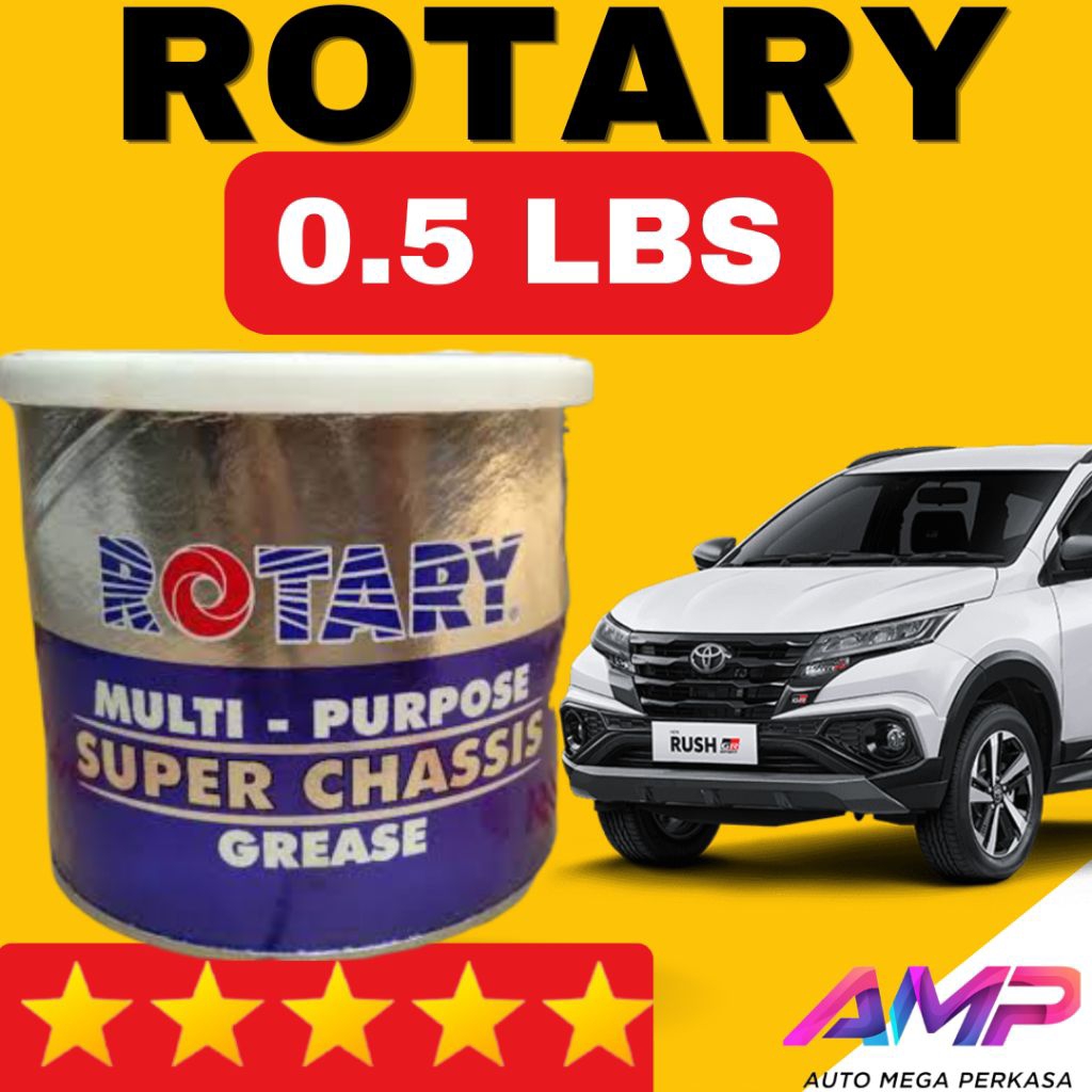 GEMUK ROTARY MURAH STEMPET ROTARI MOBIL MOTOR 0.5 LBS,MOBIL,MOTOR, STEMPET MINYAK GEMUK MULTI PURPOS