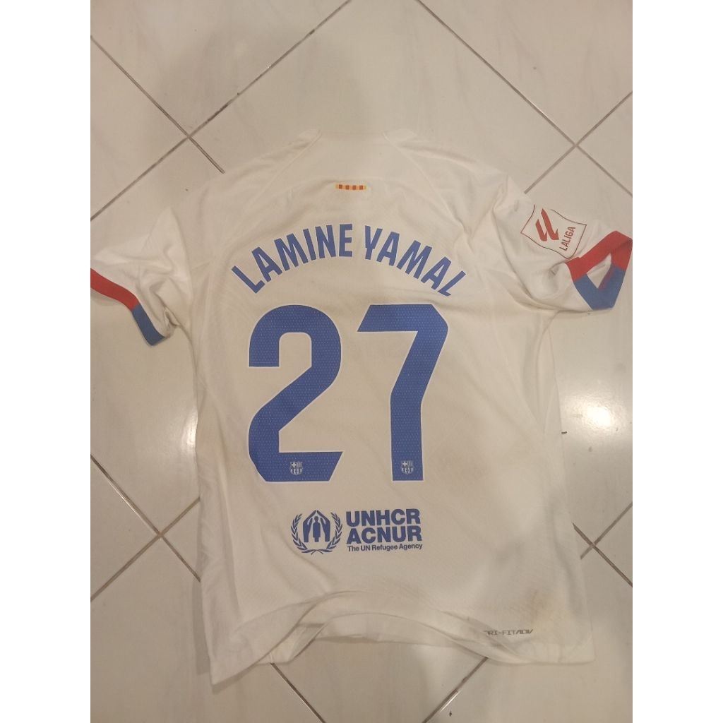 Jersey Barcelona Player Issue Original Lamine Yamal