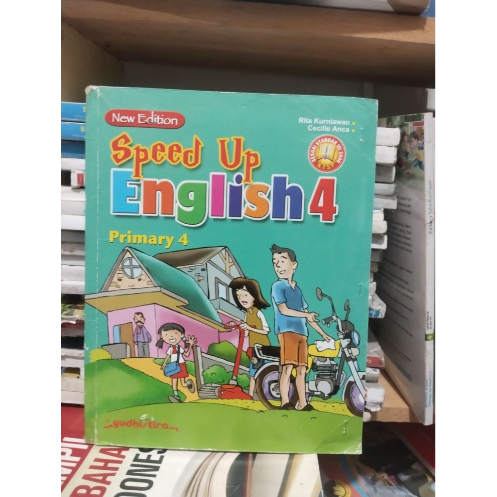 buku bahasa Inggris speed up 4 untuk kelas 4/IV sd mi