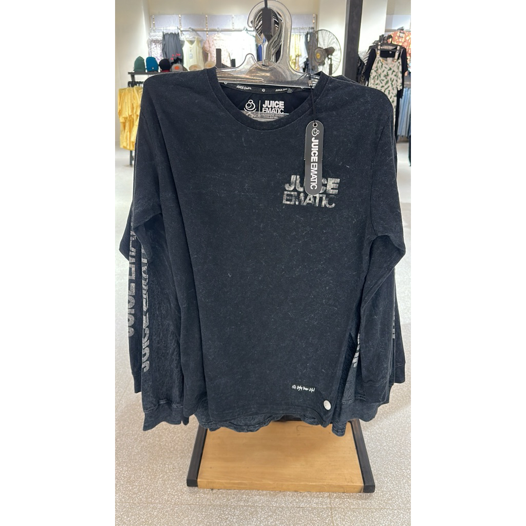 KAOS LENGAN PANJANG JUICE EMATIC UNTOLD WASH