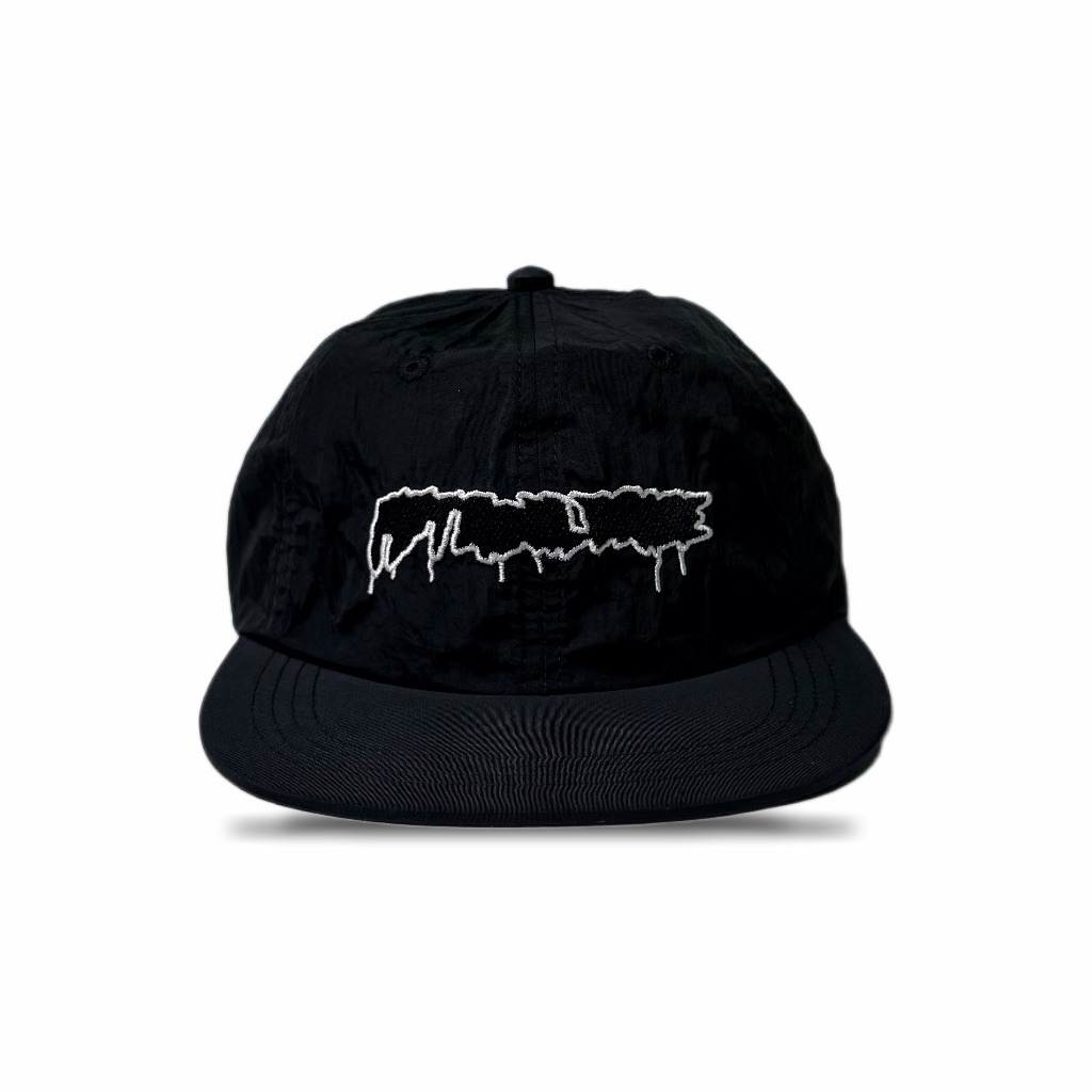 Topi 6 Panel Snapback - Flut Worldwide Out Tribe Six Panel Nylon Caps Black