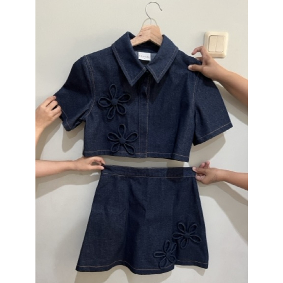 [PRELOVED] Claude Denim Set