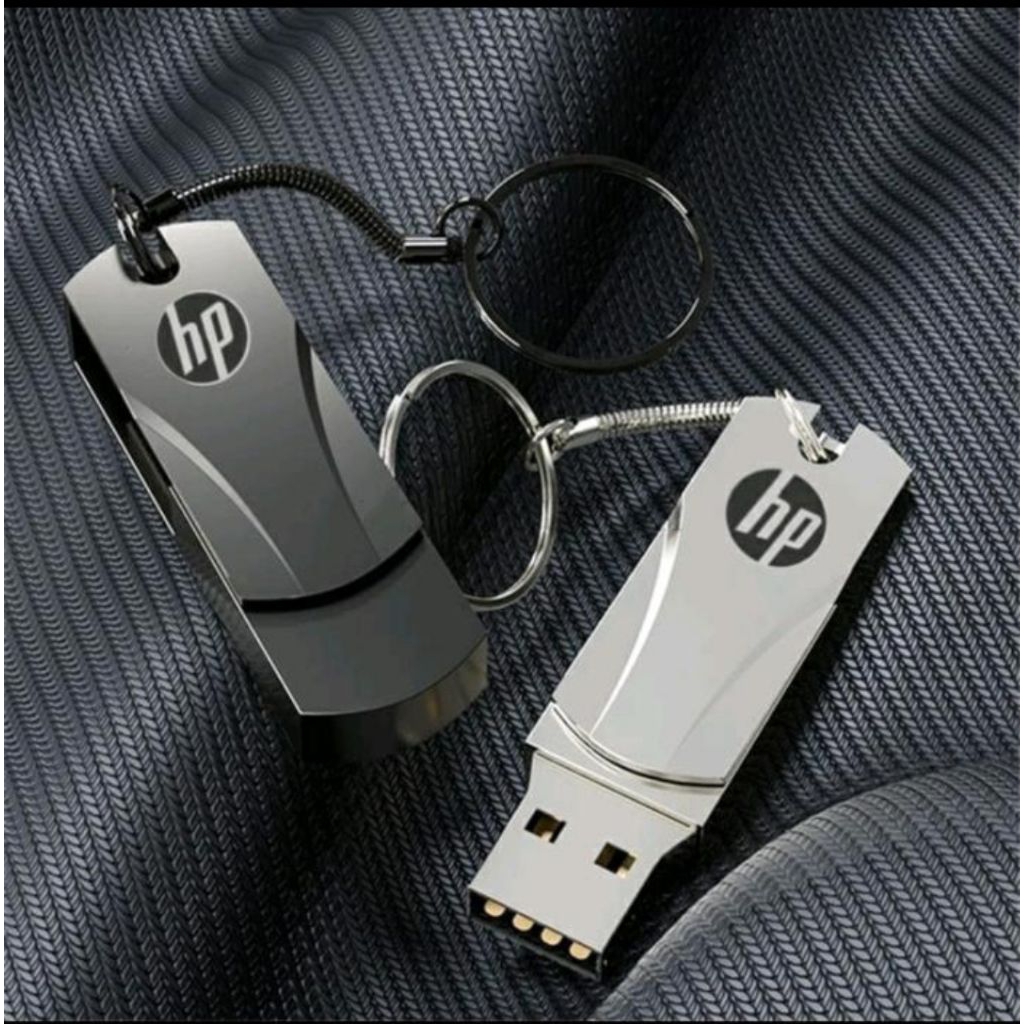 Promo Flashdisk Flashdrive HP 2TB Metal Alloy Waterproof Original