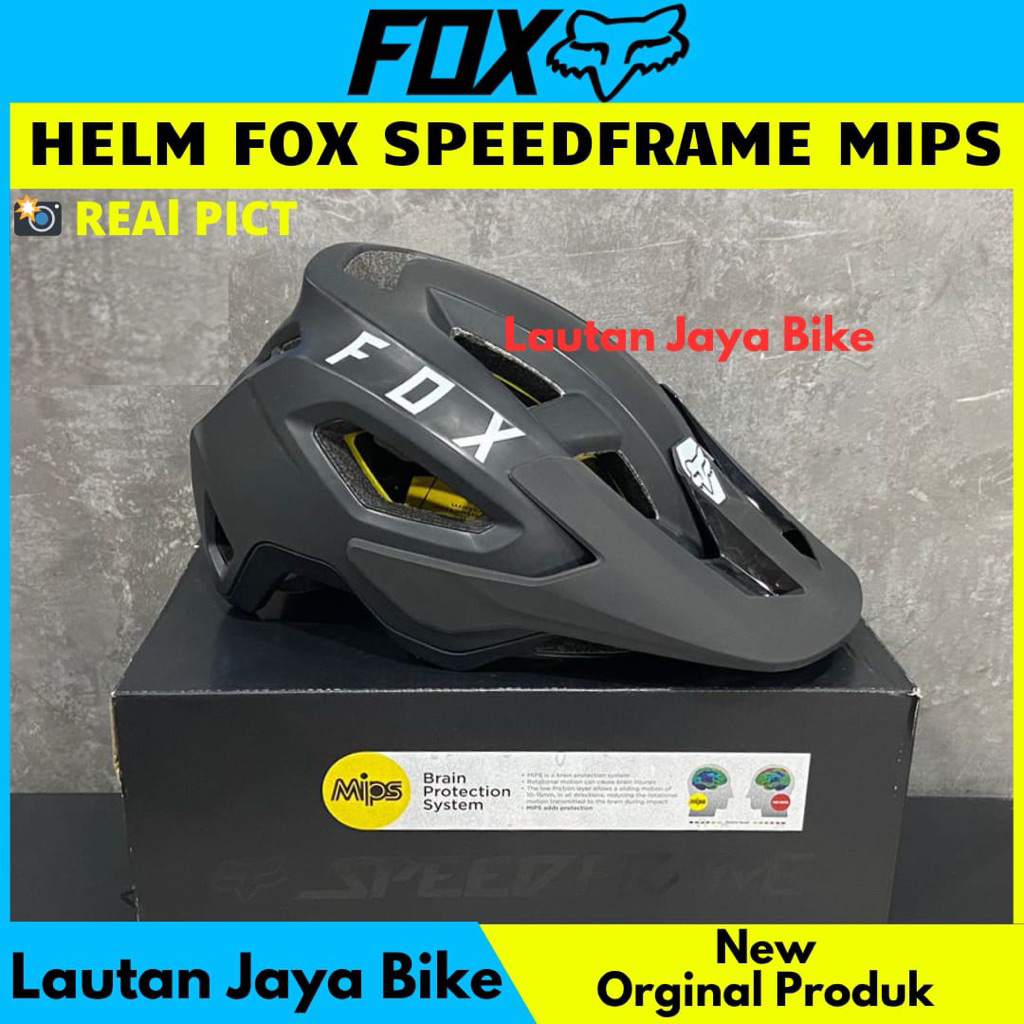 HELM FOX SPEEDFRAME MIPS - BLACK