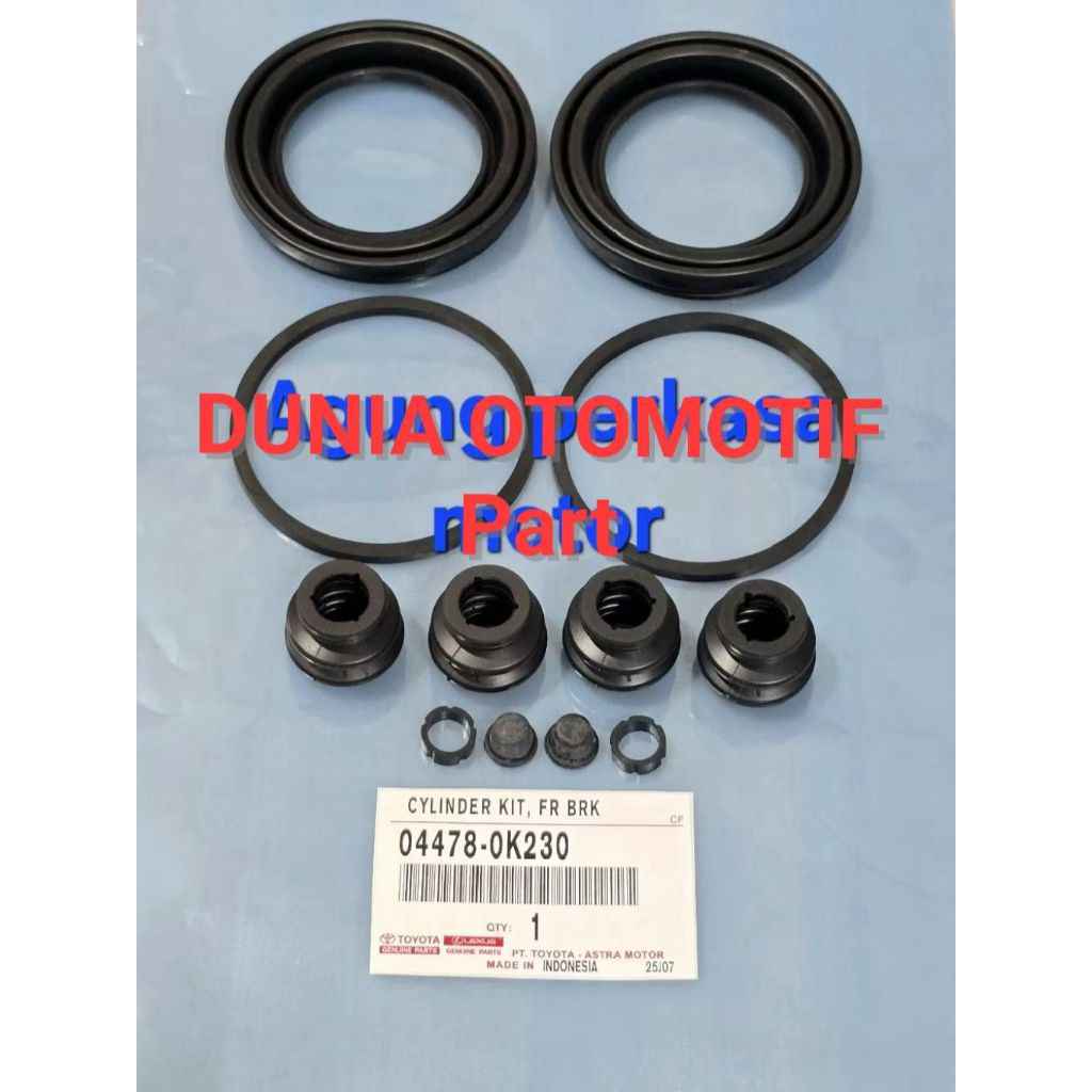 karet rem kaliper kit original innova reborn