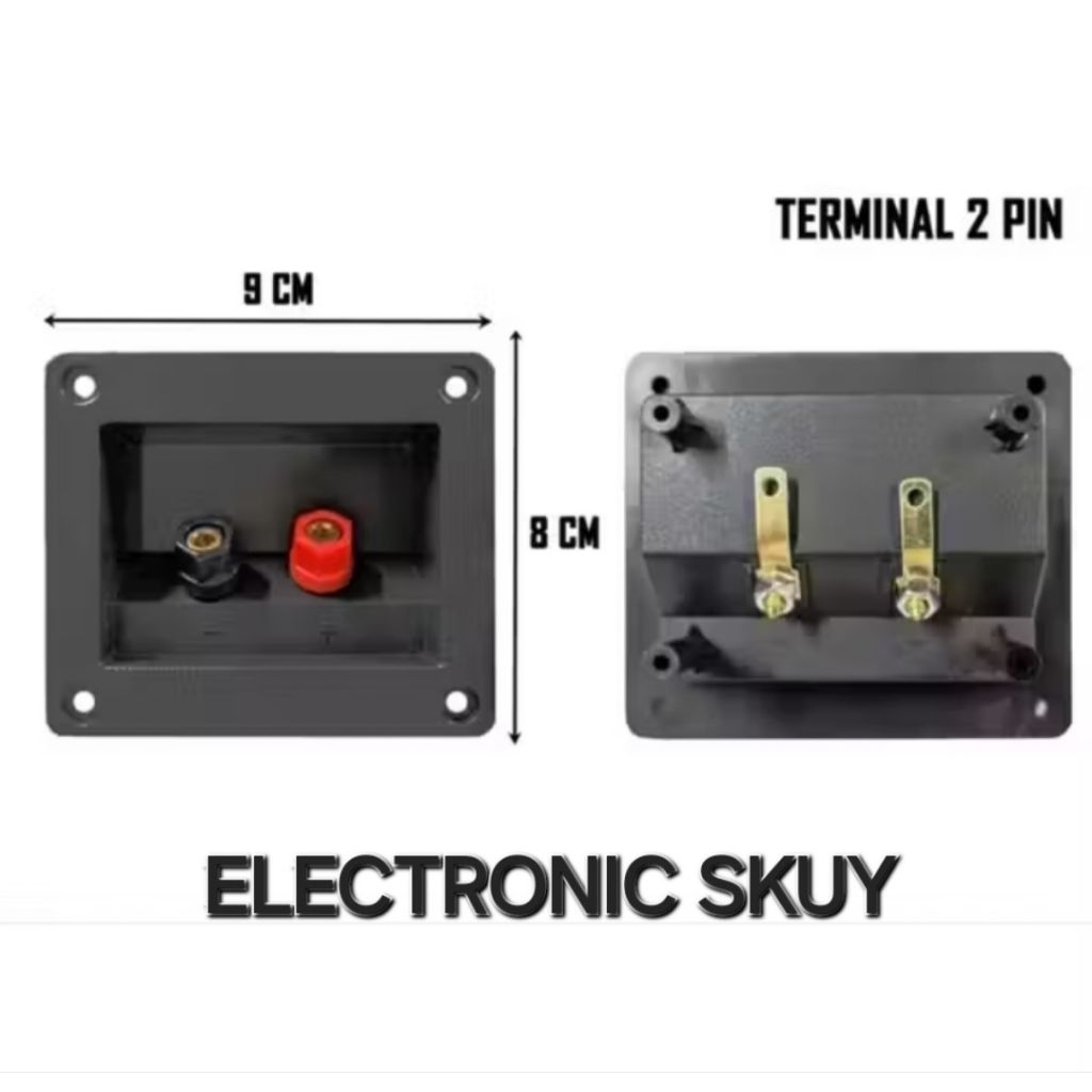 Terminal Speaker Kotak Atau Segi Binding Post