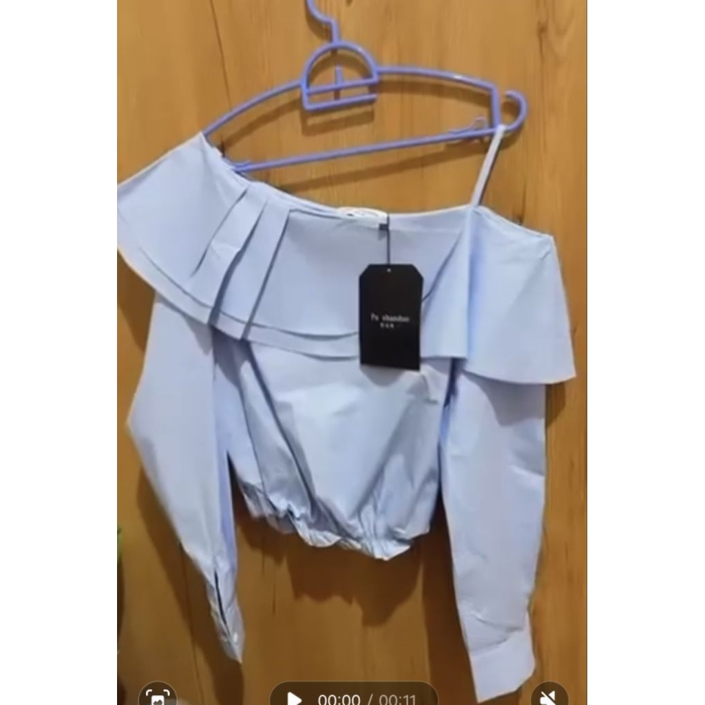 baju sabrina import bangkok tag lebel