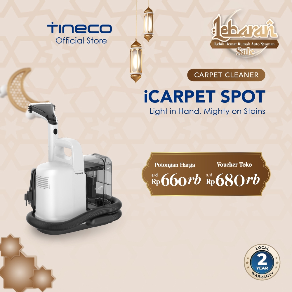 Tineco iCarpet Spot Carpet Cleaner Vakum Pembersih Karpet