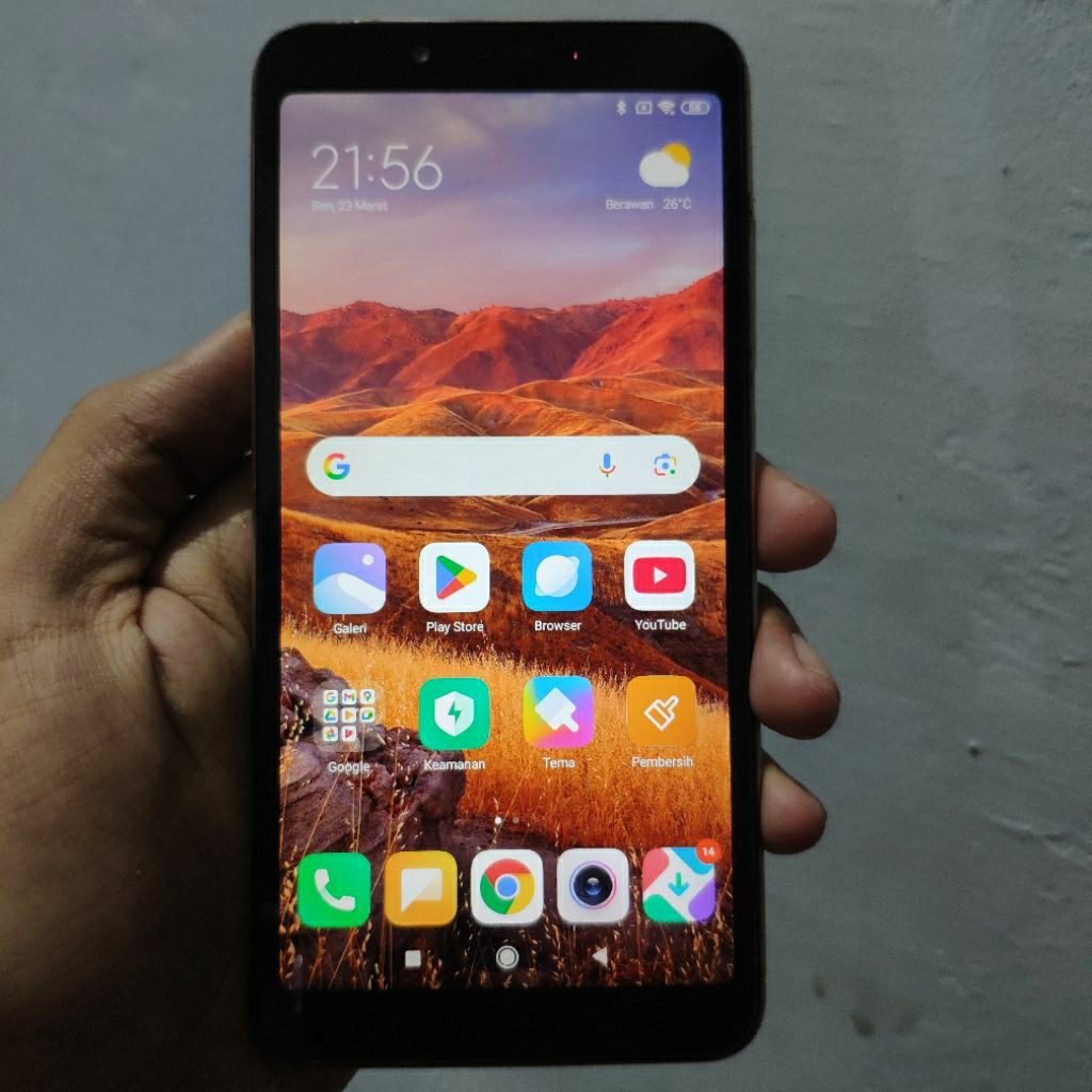REDMI 6A ANDROID SECOND MINUS