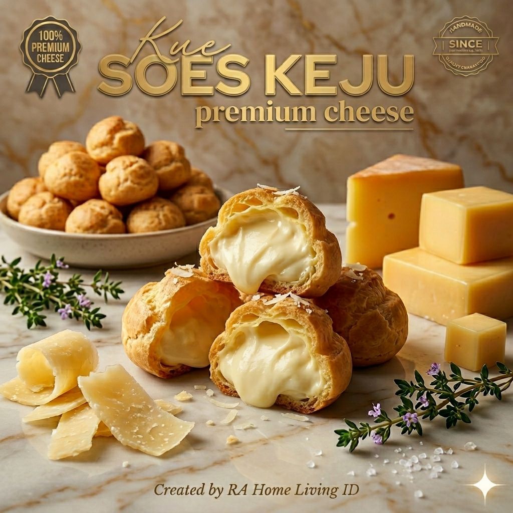 SOES KEJU CREAM CHEESE PREMIUM 1KG - KUE SUS KERING ISI KEJU 2KG 5OOGR 500 GR GRAM 1 2 KG COKLAT ANE