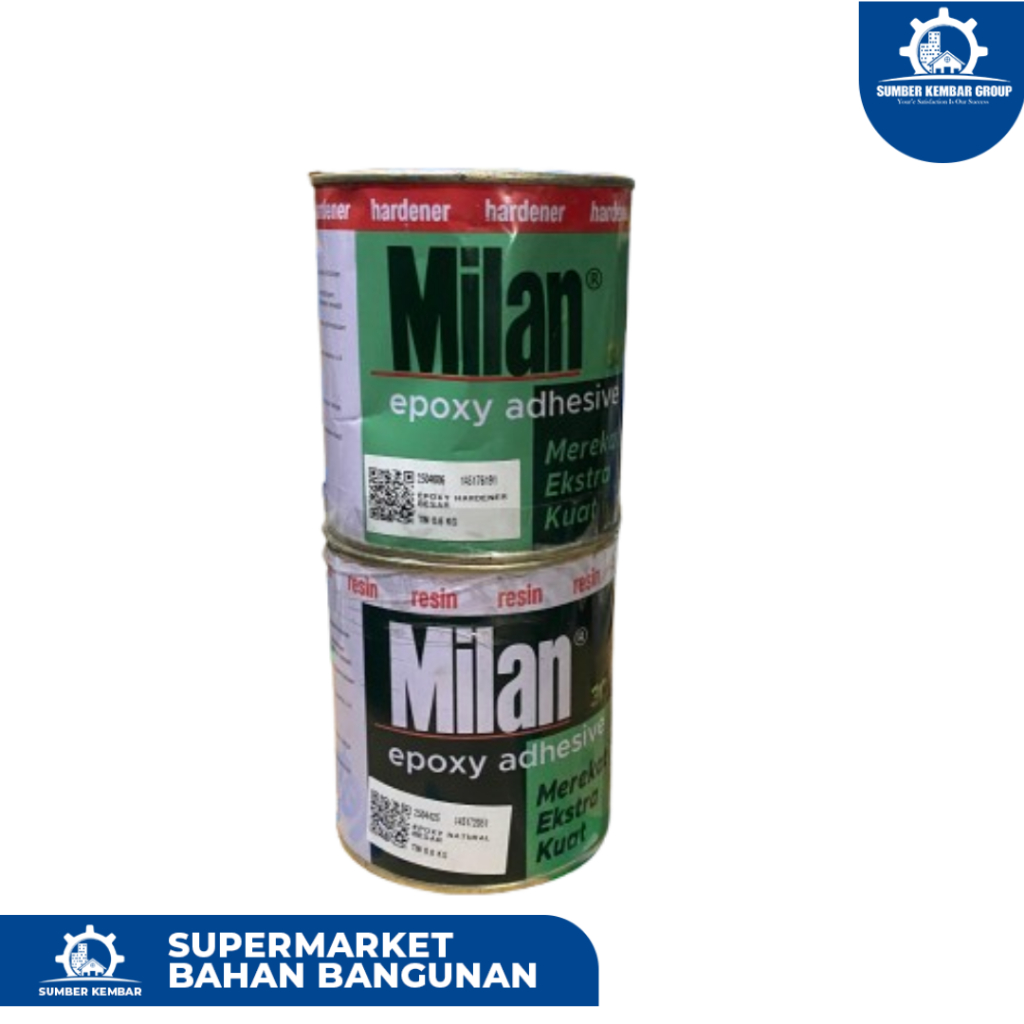 LEM EPOXY MILAN ( RESIN DAN HARDENER ) - LEM CAMPUR SERBAGUNA