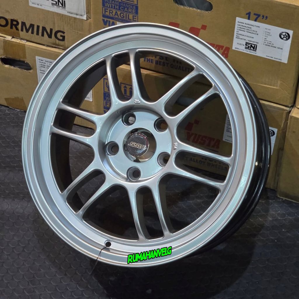 velg enkei rpf1 original ssw Thailand r17 lebar 7,5 pcd 5x114,3 et 42 velg mobil ring 17 pnp velg mo