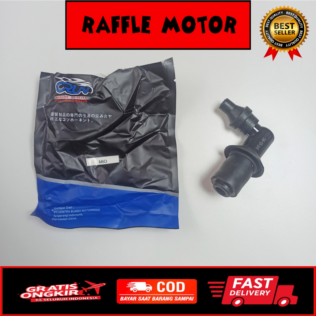 CRUN TUTUP BUSI MIO. KEPALA BUSI YAMAHA MIO SPORTY. SMILE