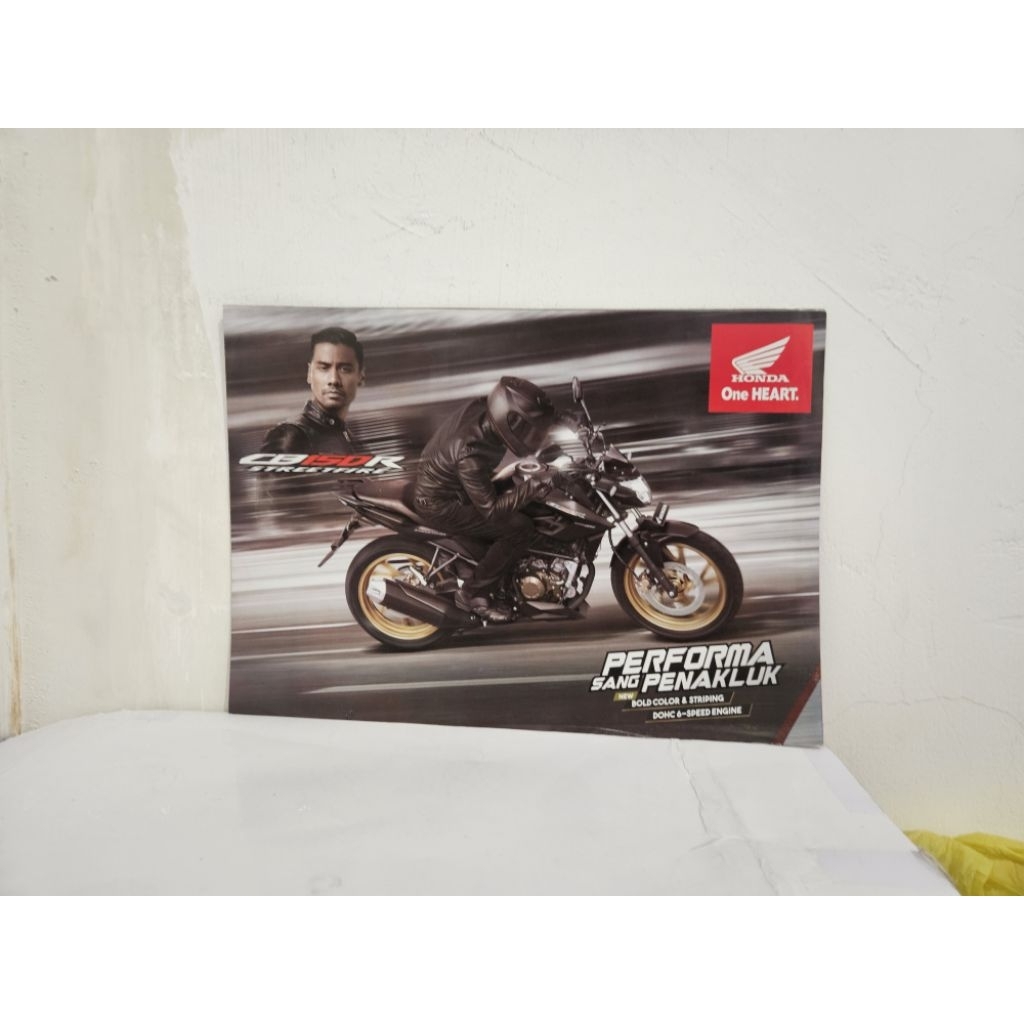 brosur katalog motor cb 150 r streetfire 2017 leaflet