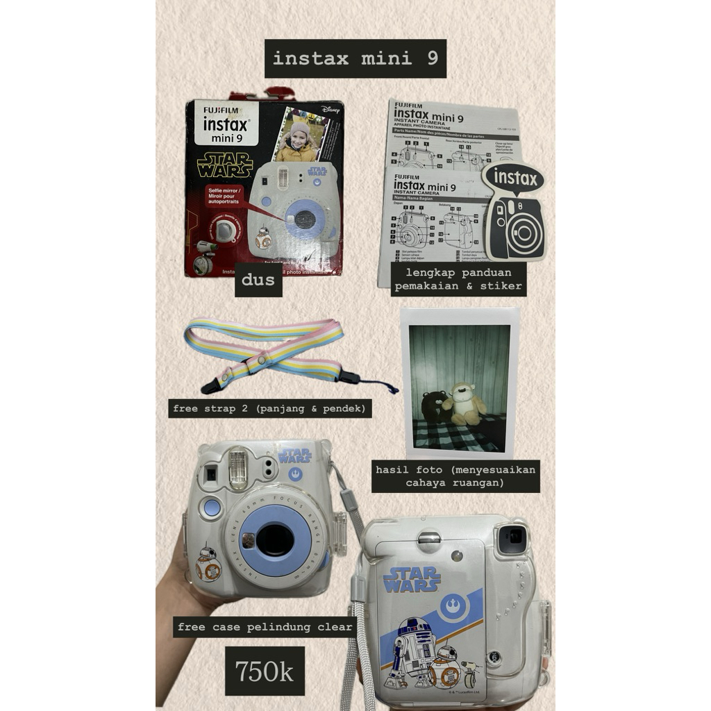Preloved Instax mini 9