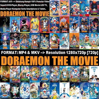D.V.D Film Anime Doraemon All Special Movie 720p 480p Lengkap