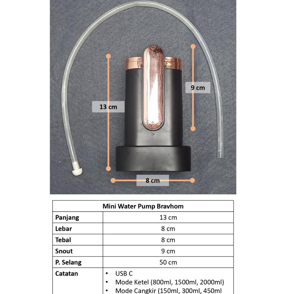 [Prelove] Mini Water Pump Bravhom