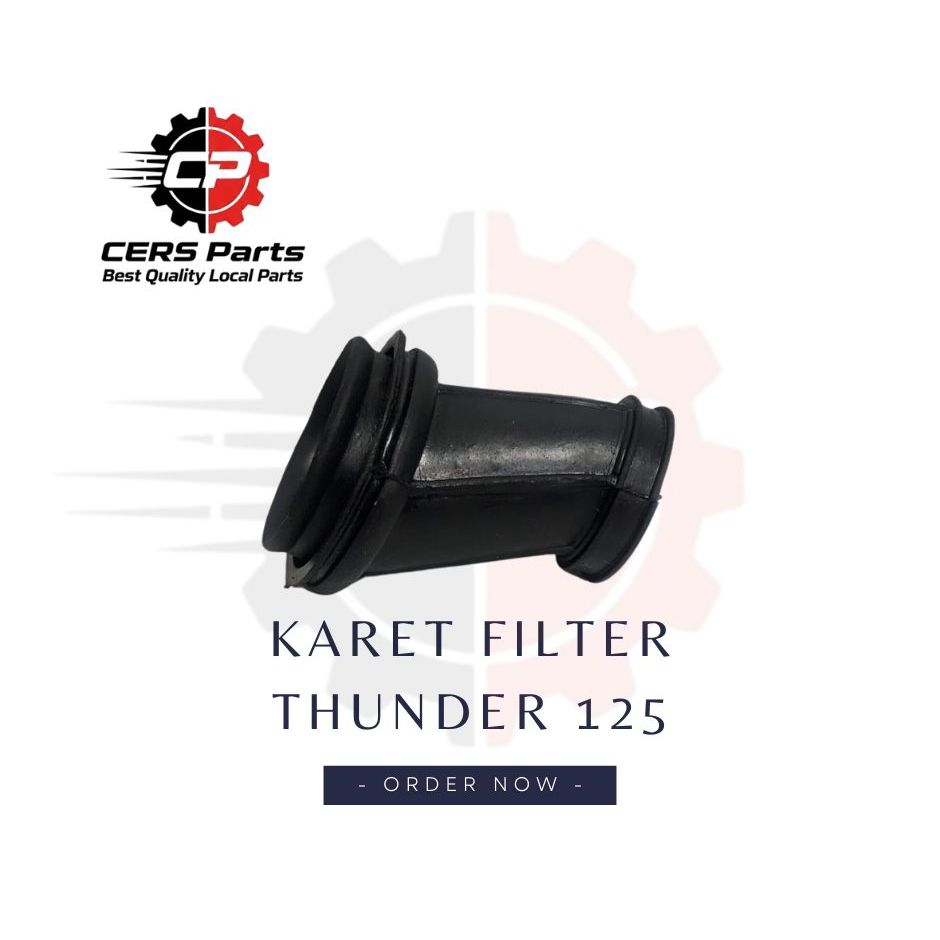 Karet Filter Thunder 125 / Karet FIlter Join Udara Karburator Thunder 125