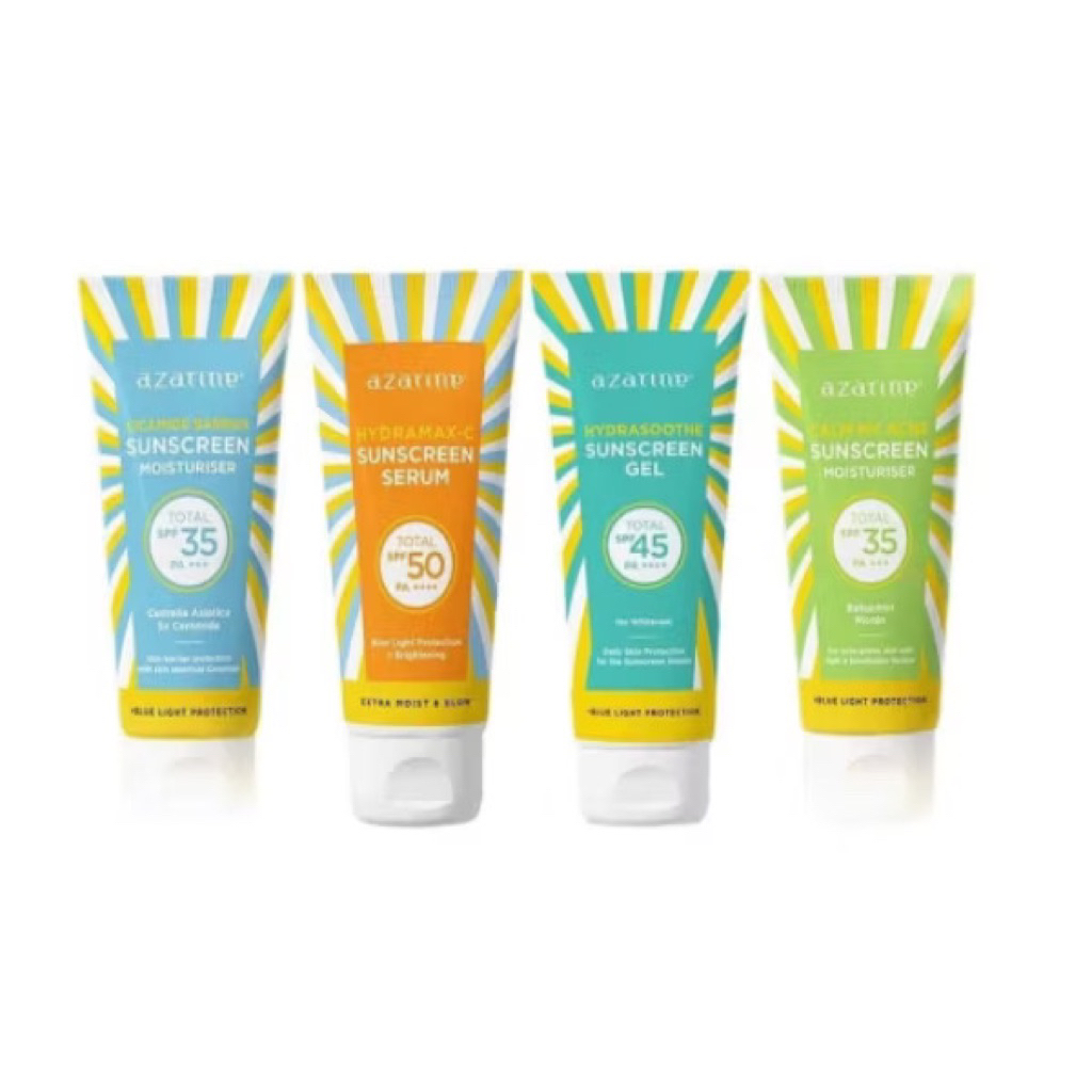 Azarine sunscreen wajah spf 50 - azarine sunscreen gel - azarine sunscreen serum