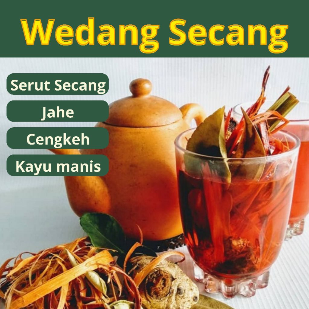 Wedang Secang Jahe Kayu manis cengkeh