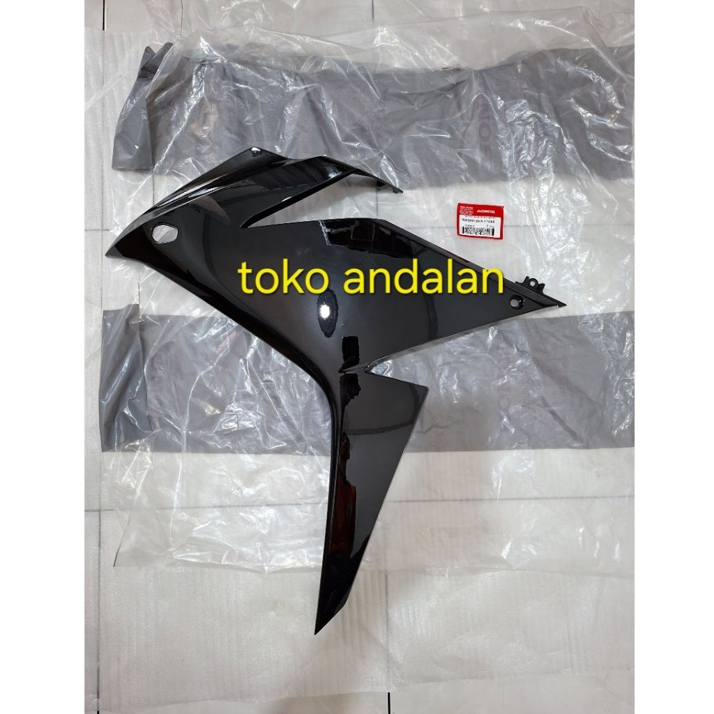 FAIRING KIRI CBR 150 R K45G K45N HITAM KILAP KIRI TEBENG SAYAP KAP KIRI ALL CBR 150R SAYAP SAMPING K