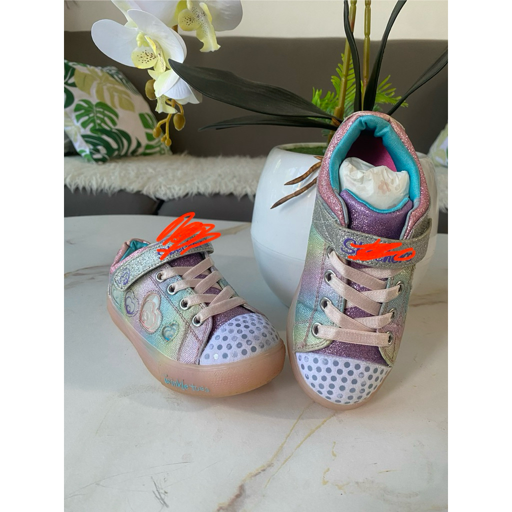 PL sepatu anak cewe gliter (size 28,5)