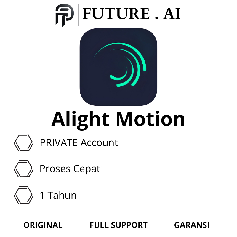 Alight Motion Premium 1 Tahun  Bergaransi
