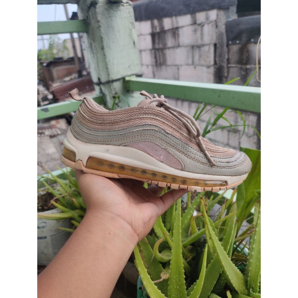 Nike AirMax 97 Pink Grey Sneakers Trainer Original Size 36