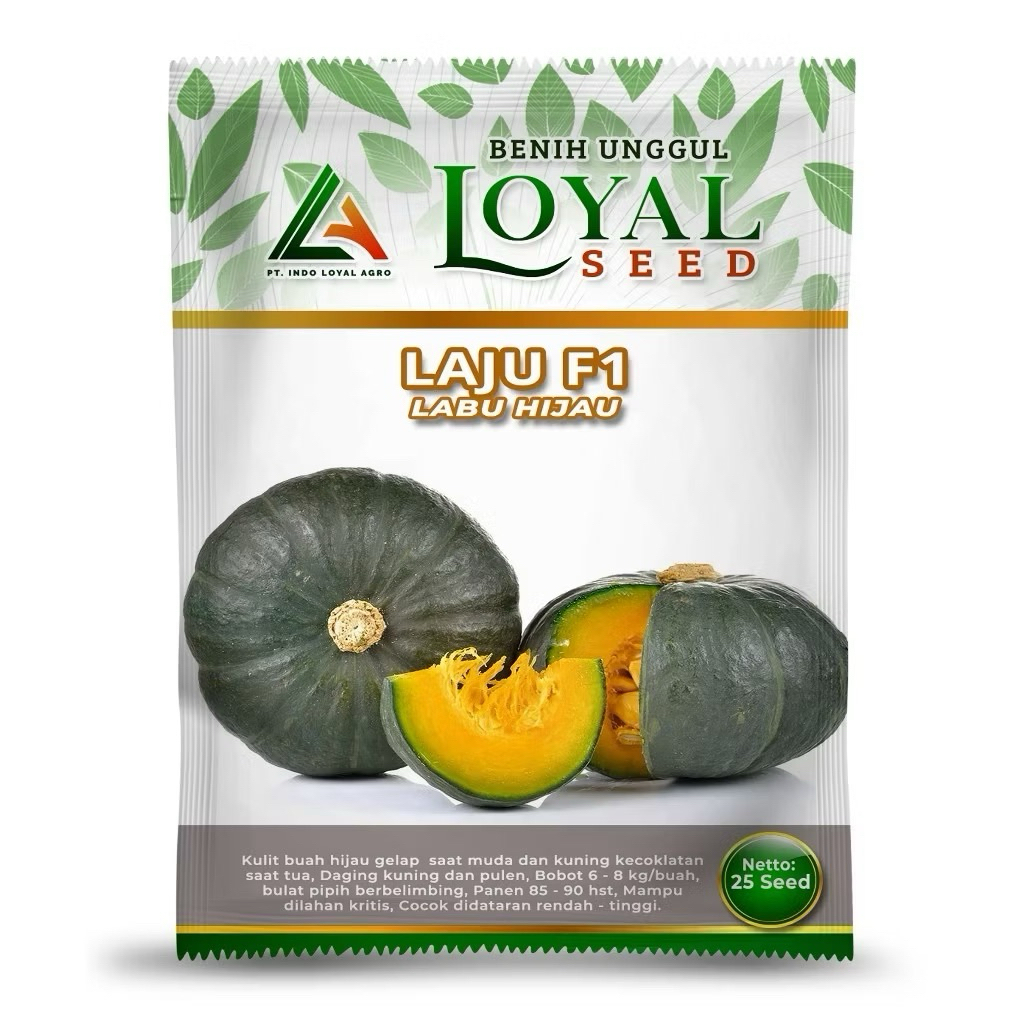 BENIH SP Labu Hijau isi 25 biji bibit CAP LOYAL SEED (ASLI)