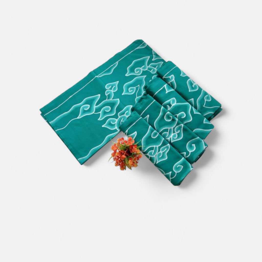 kain batik tulis motif mega mendung