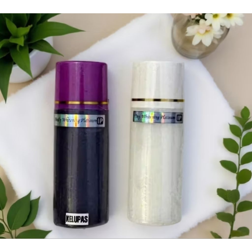PROMO HB Meratakan Warna Kulit Body Platinum Kelupas ( Pengelupasan ) Pemutih Badan HB KELUPASn