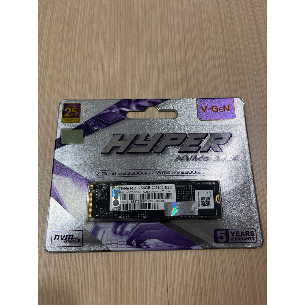 SSD NVME M.2 Vgen Hyper 256gb