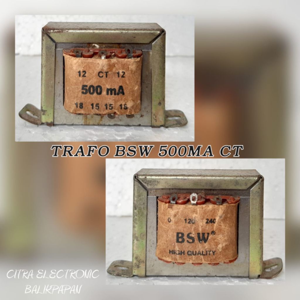 TRAFO BSW 500MA CT