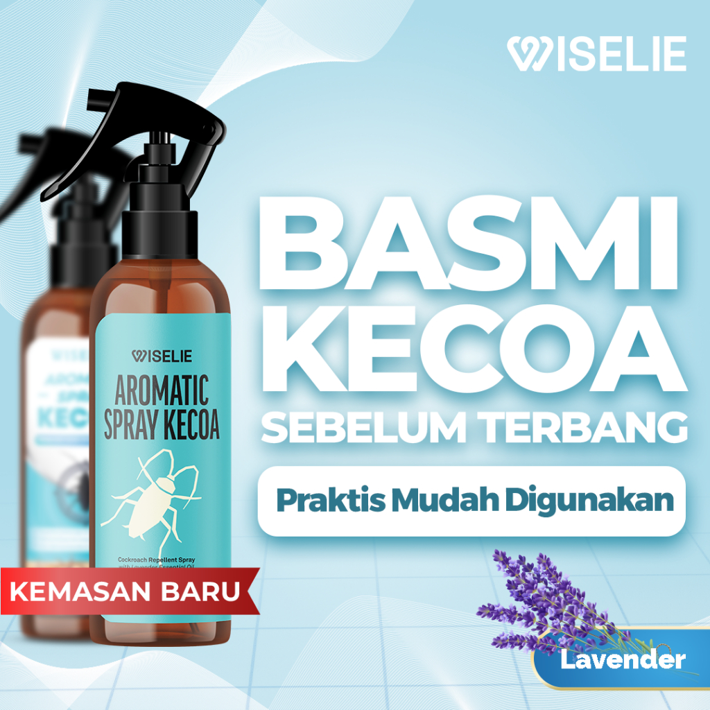 Wiselie - Anti Kecoa Spray 250ml Racun Pembasmi Kecoak Bugs Buster Terampuh Paling Ampuh Pengusir Se