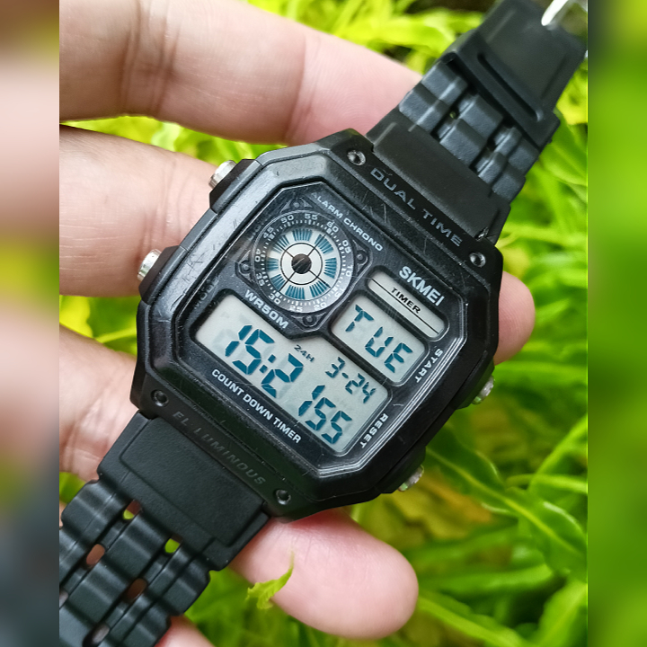 SKMEI 1335 Digital Watch Original Second/bekas pakai | Jam Tangan Pria Sporty