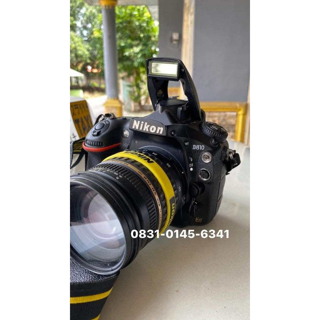 NIKON D810 body only bekas second mulus