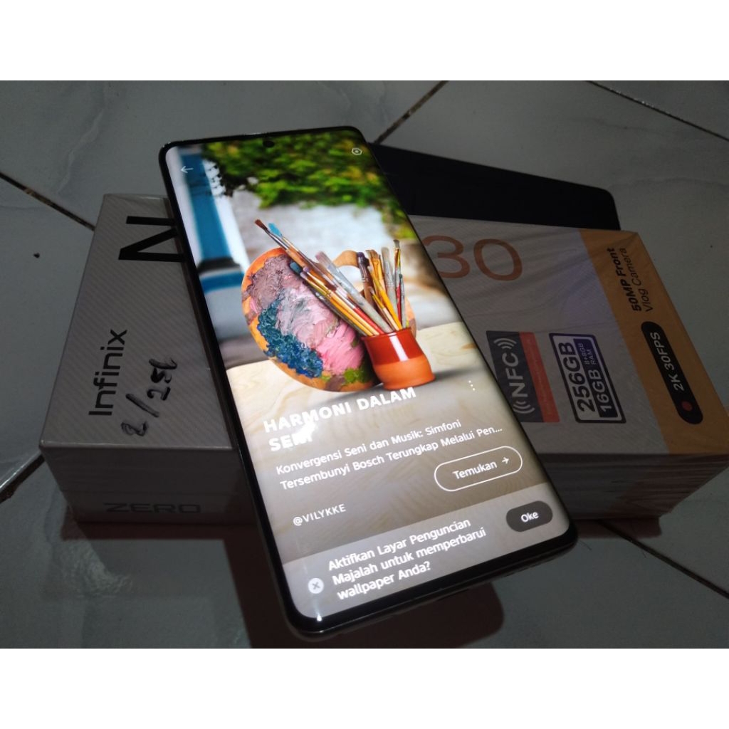 Infinix Zero 30 4G 8/256gb (Second)