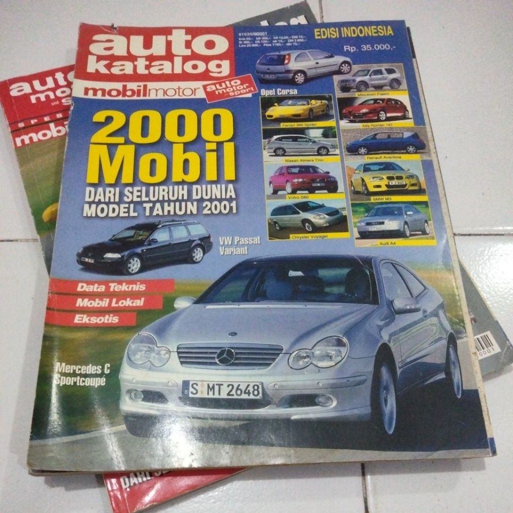 Buku Auto Katalog Mobil Motor