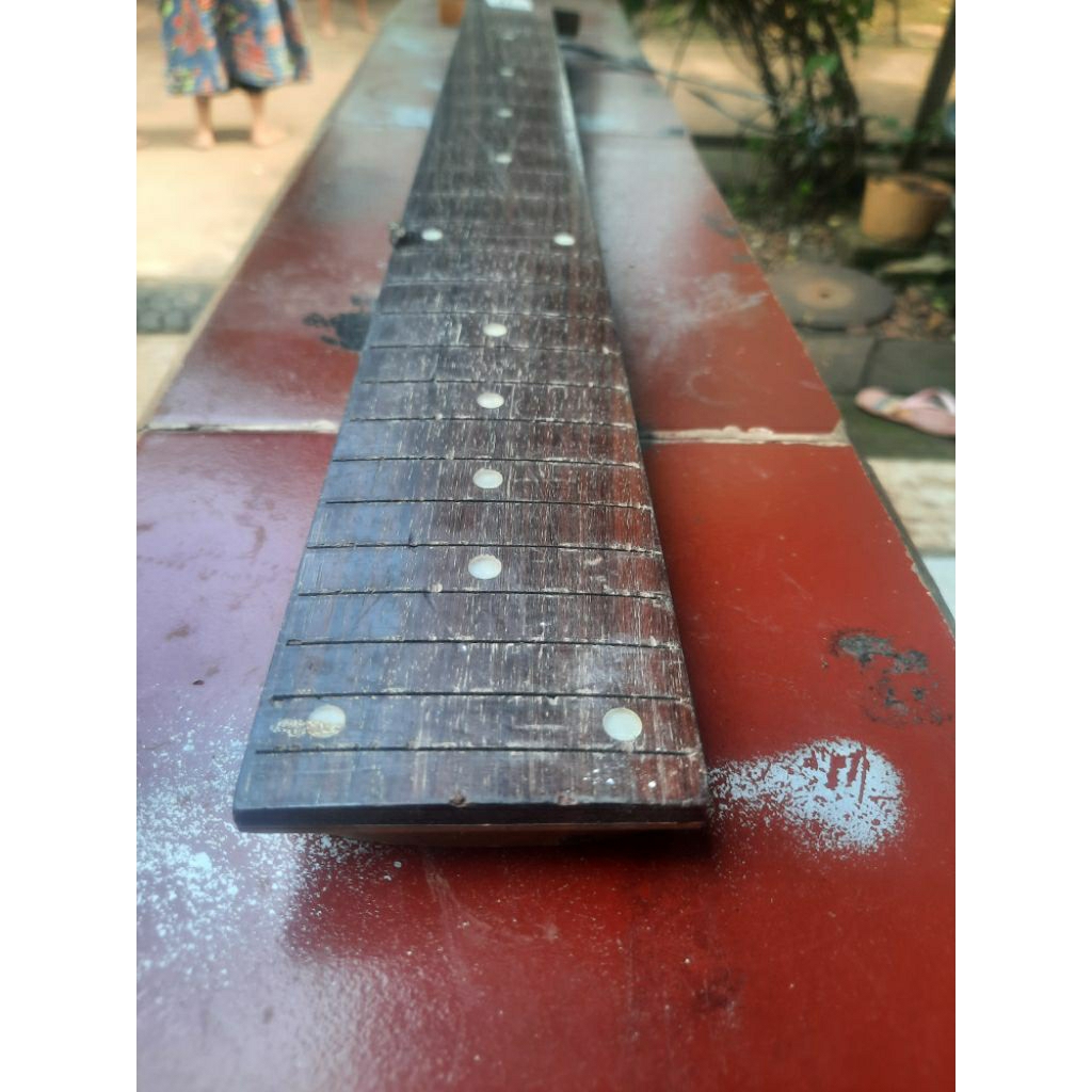 Neck gitar schecter 7 string bridge