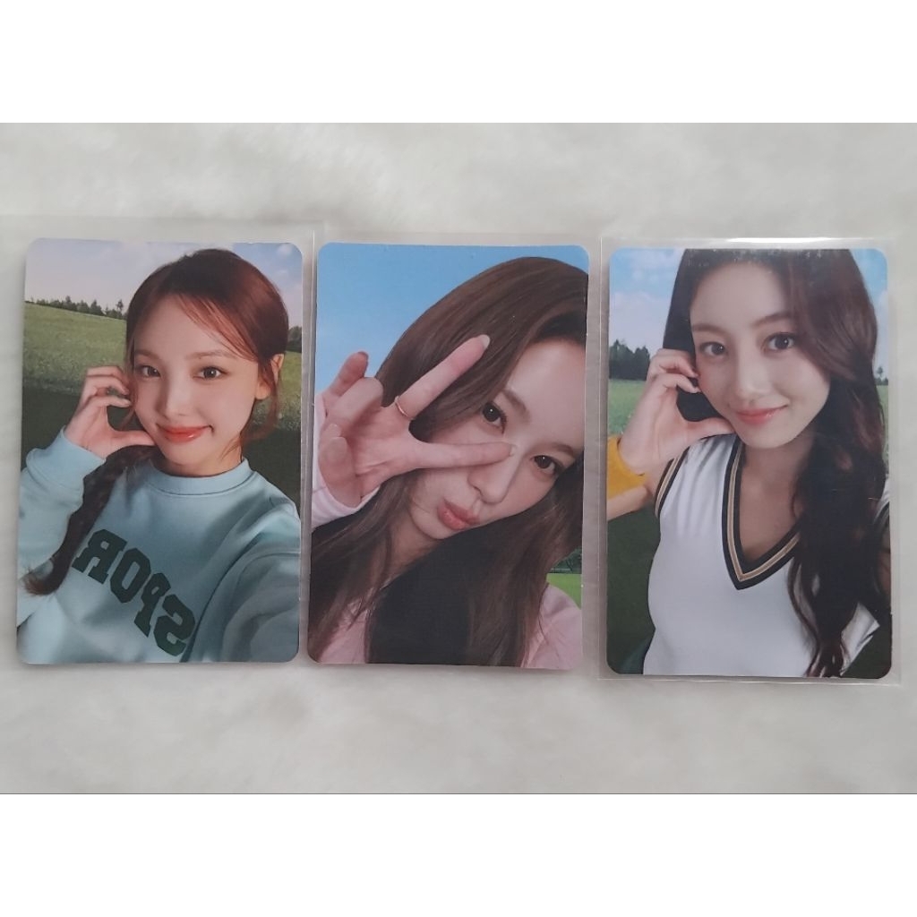 Official Photocard Twice x Richeese Factory (Nayeon, Sana Jihyo)