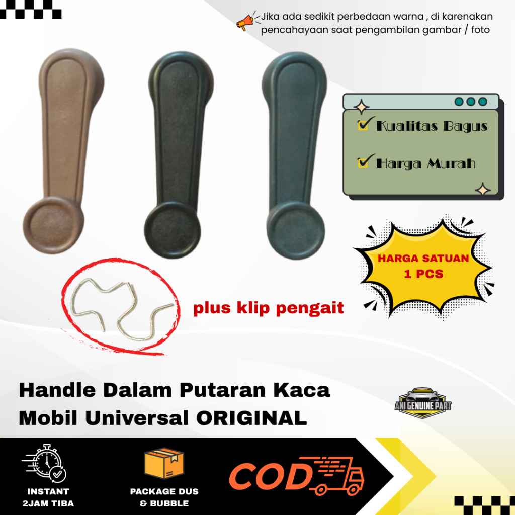 Handle Dalam Putaran Kaca Kijang Zebra Cary Futura Apv Corolla Taft Universal Mobil