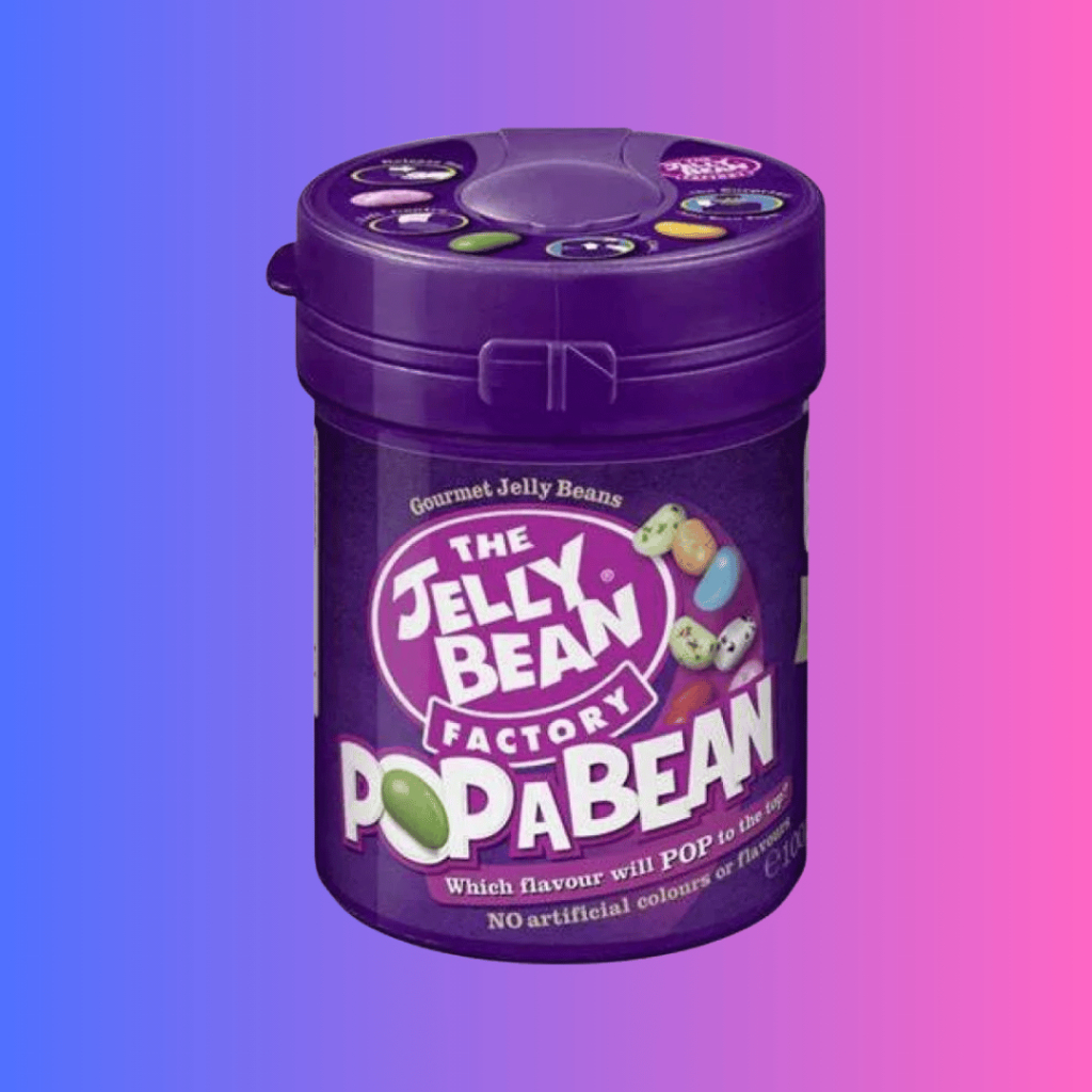 The Jelly Bean Factory Pop A Bean Mix Permen Jeli Aneka Rasa 36 Rasa VarianTube @100gCup Snack Gum