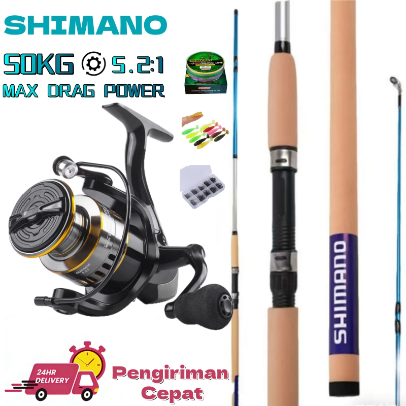 Shimano Joran Pancing Carbon Ringan Dan Kuat
