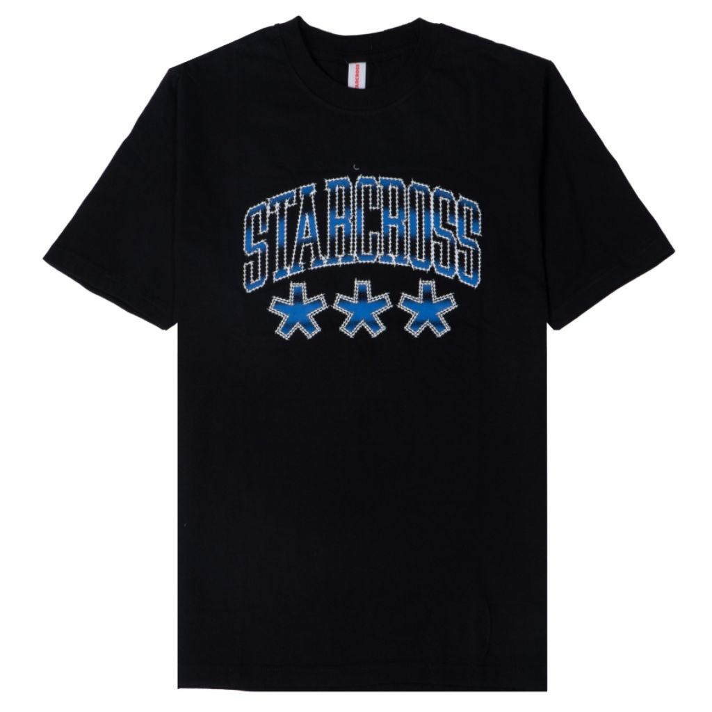 STARCROSS Kaos Pria - SPARKLE -BLUE BLACK