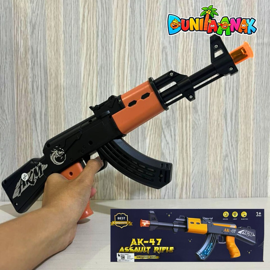 MAINAN ANAK SENAPAN MODEL AK47