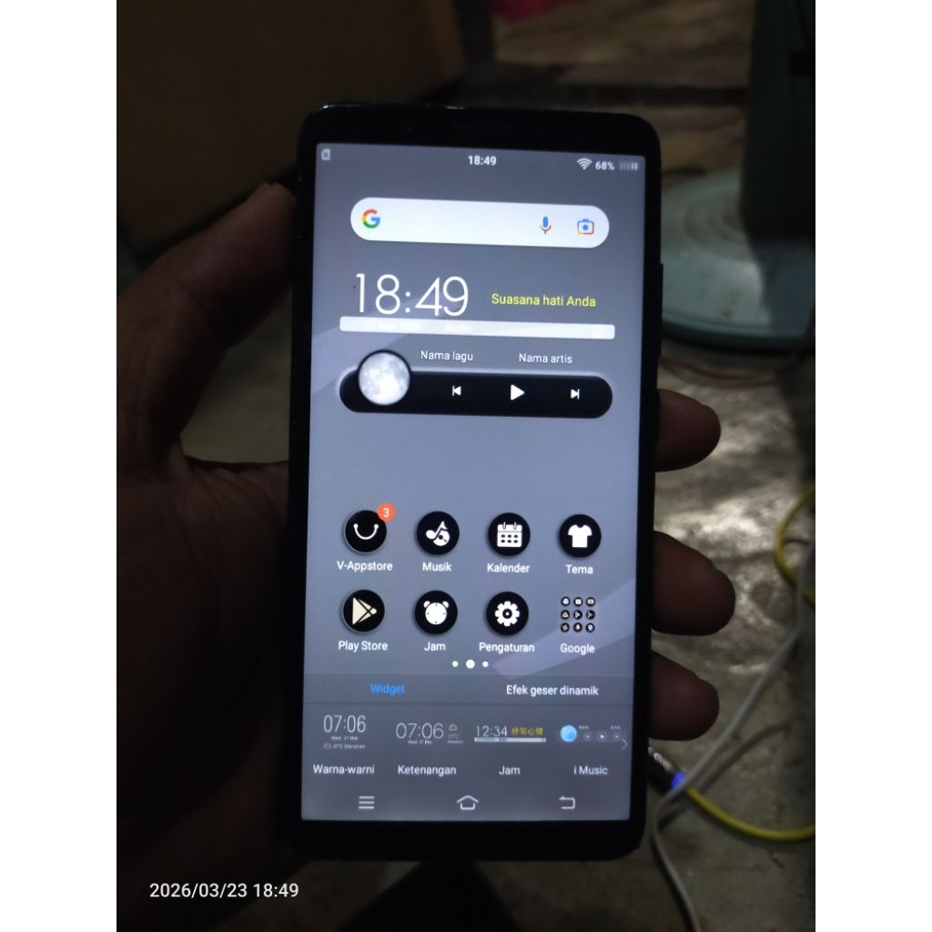 Vivo y71 original ram 3/32