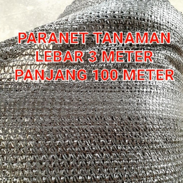 Jaring Paranet 85% Lebar 3 x 4 Meter Paranet Peneduh Sinar Matahari