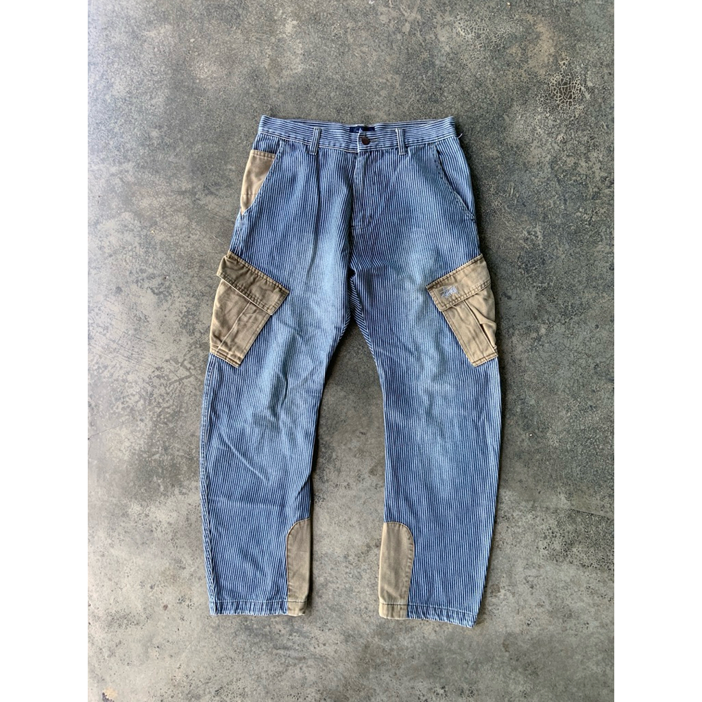 Vintage Stussy Hickory Cargo Pants