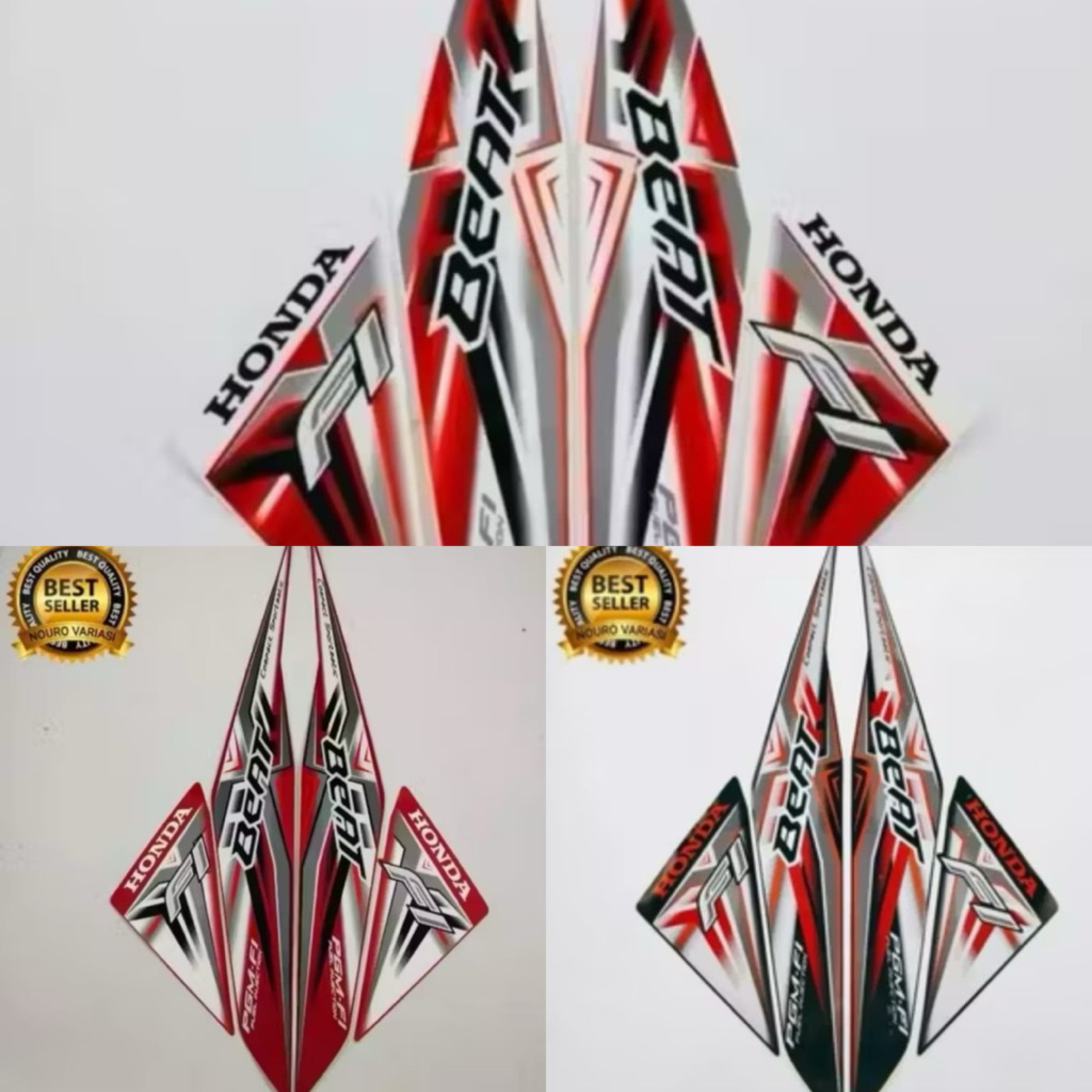 Stiker Striping Body Motor Honda Beat Fi 2015